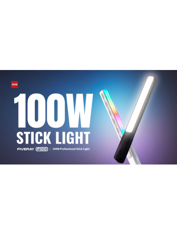 ZHIYUN F100 COMBO 100W RGB LED Video Light Stick Wand, Dimmable